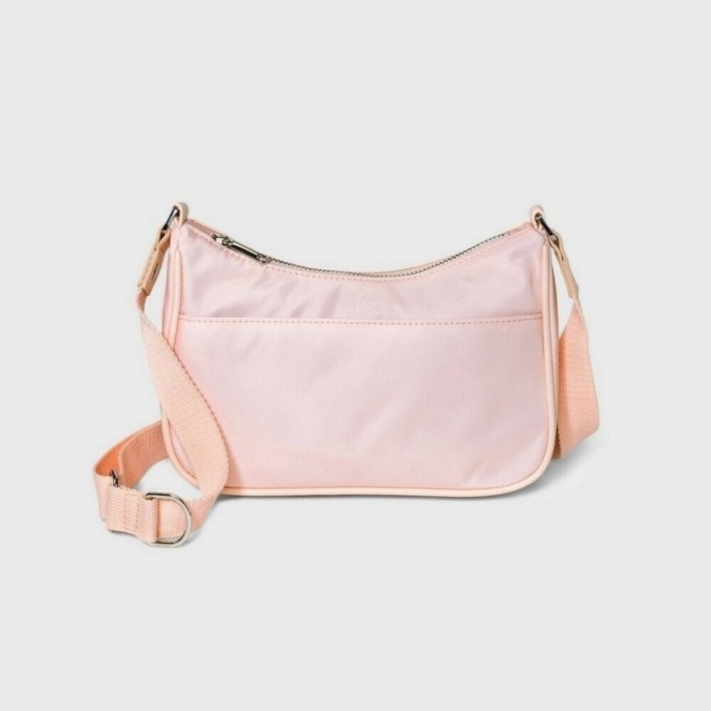 Wild Fable Tan & Light Pink Small Crossbody Bag with Pouch - Chic & Lightweight